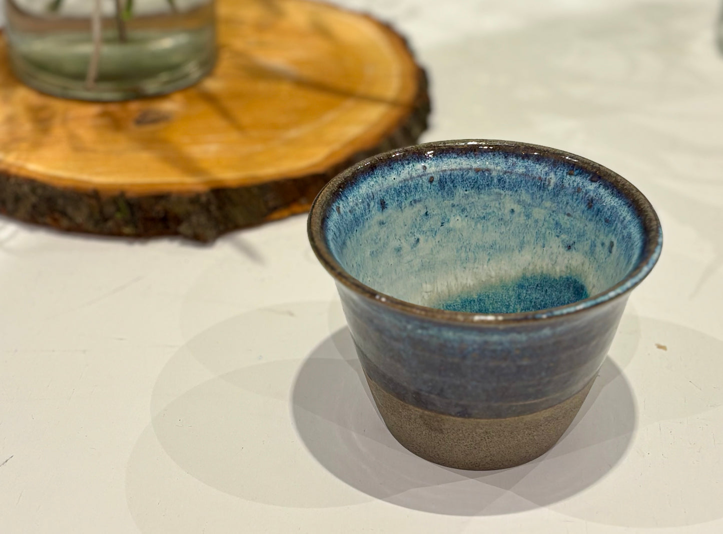 Cafemugg Medium - Havsblå